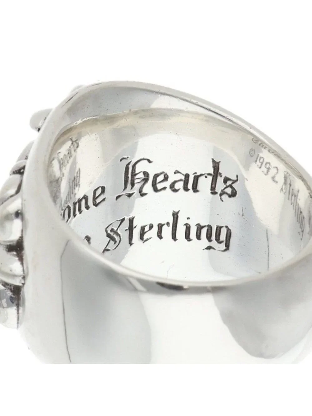 Chrome Hearts Keeper Silver Ring